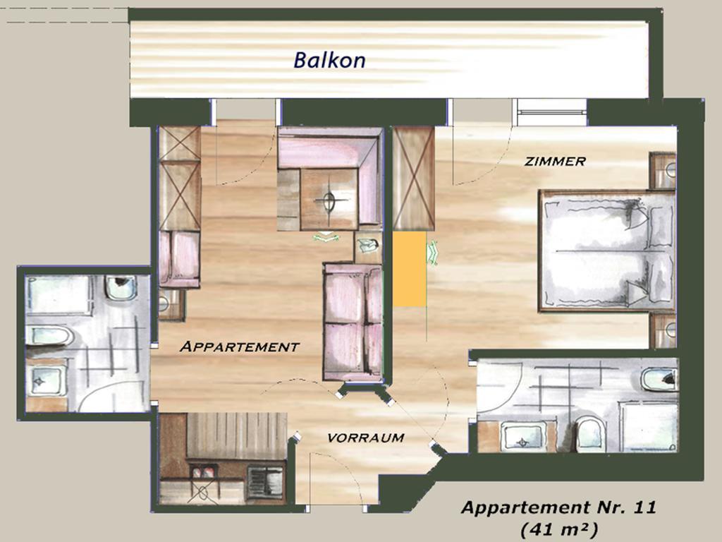 Garni Appartement Alpenresidence Cadipietra Room photo